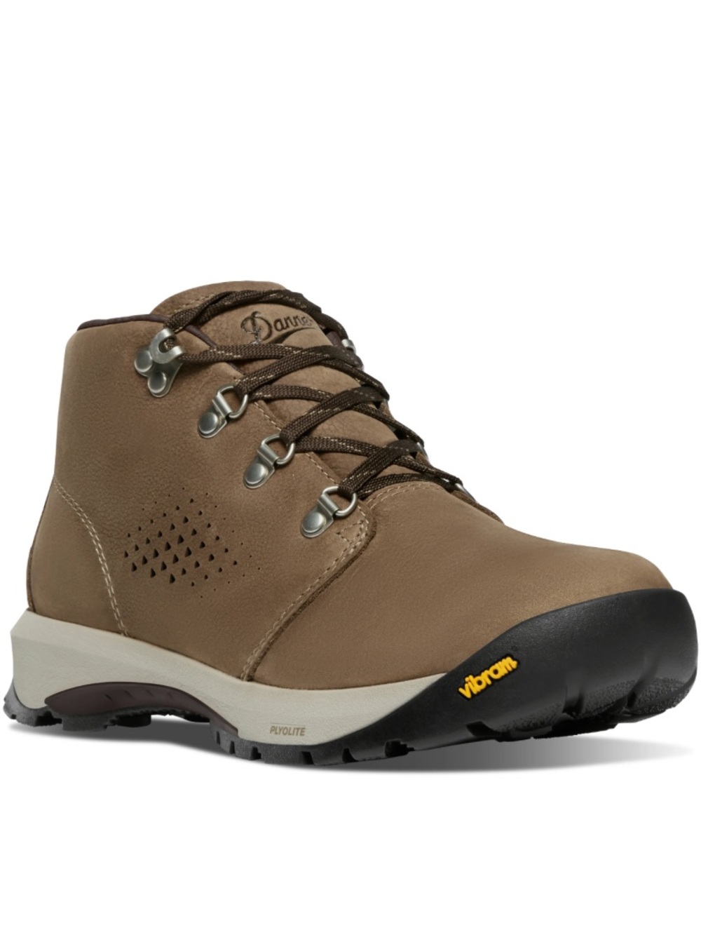 Danner Inquire Chukka 4” Hiking Boot, Kangaroo Brown/Coffee Bean, size 7 M